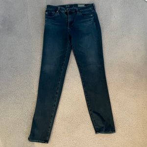 AG blue skinny jeans